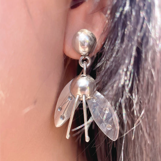 Aretes Flora Earrings