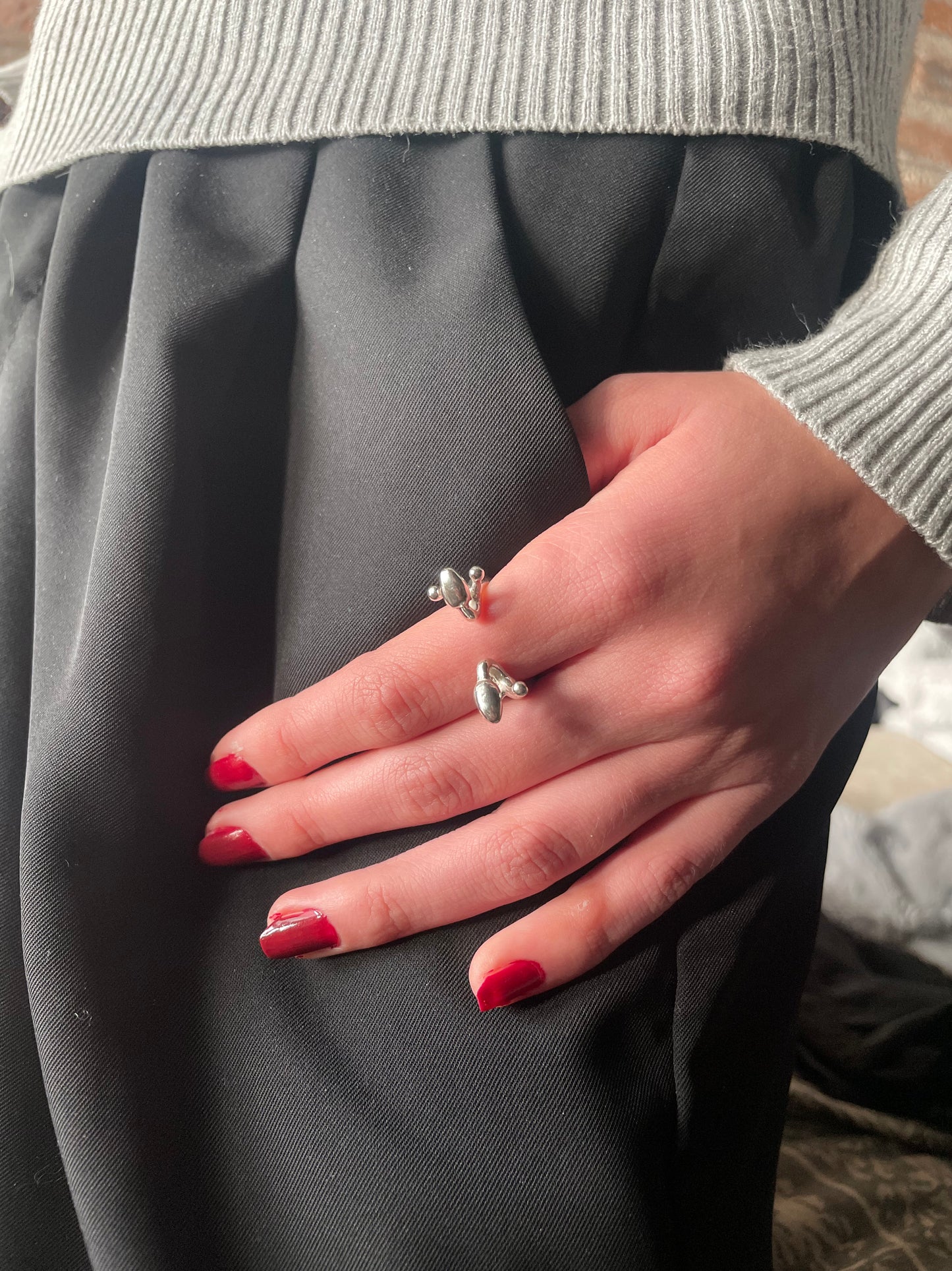 Blossom Ring in Sterling Silver